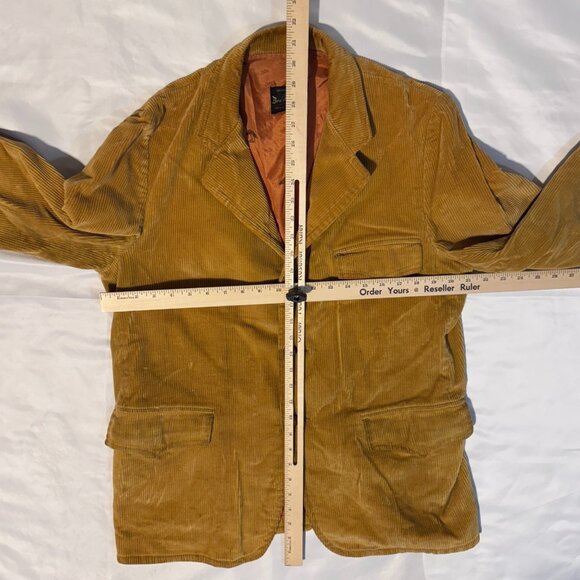 Vintage Brad Whitney Carmel by the Sea Brown Corduroy Blazer Jacket Medium - Picture 8 of 14